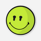 Lax Happy Sticker (3 Pack)