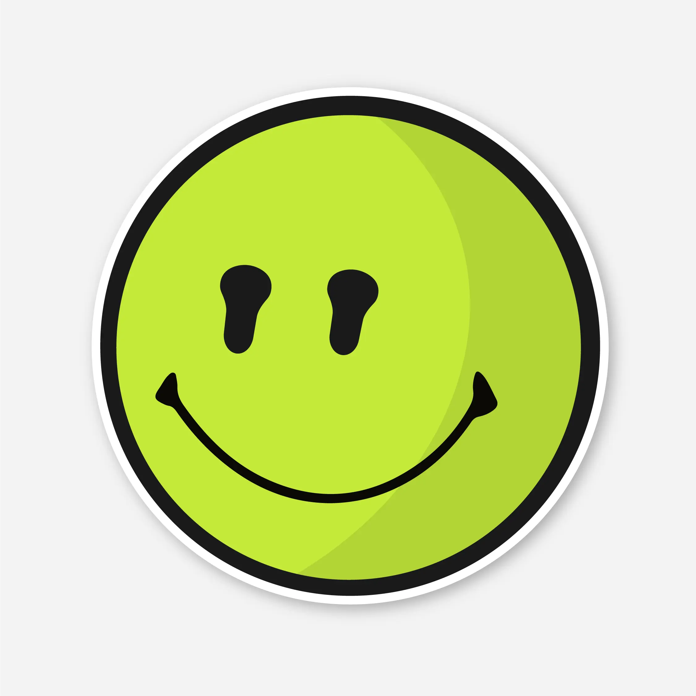 Lax Happy Sticker (3 Pack)
